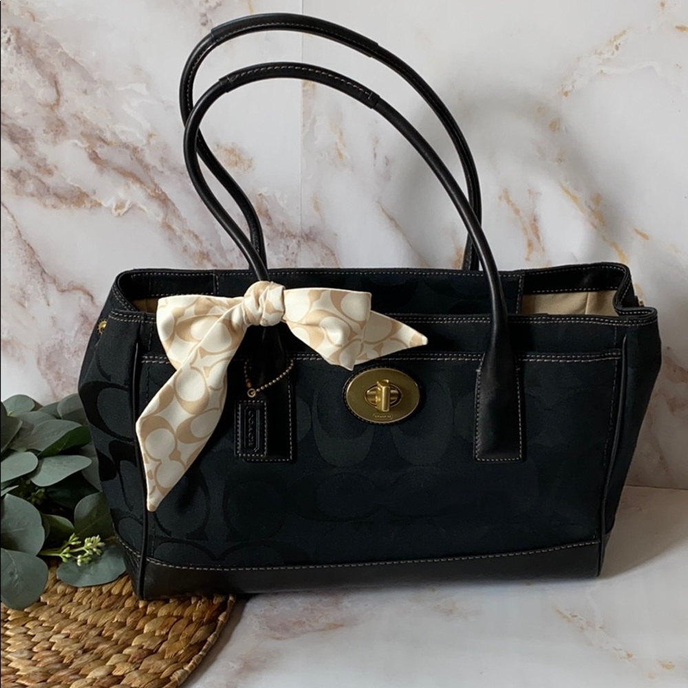 🎉 Host Pick 🎉 EUC- Rare Coach Hampton tote bag